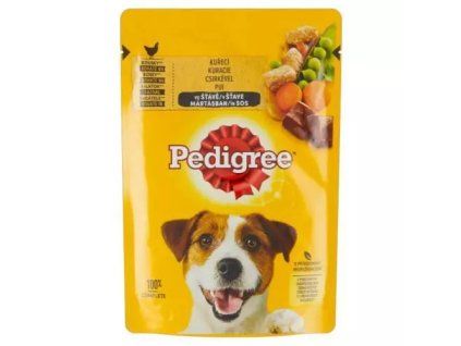 Pedigree-Beutel + Hühnchen + Gemüse 100 g