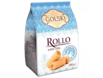 Golski Waffelröllchen, gebackene Milch, 200 g (UKR)
