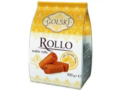 Golski Waffelröllchen, Rollo Schokolade, 100g (UKR)