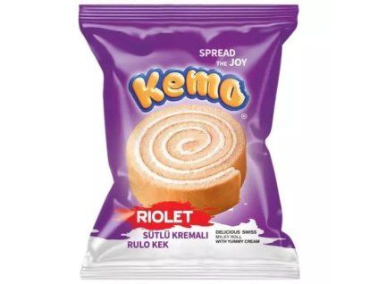 Kemo Rollkuchen Milchcreme /24/ 40g