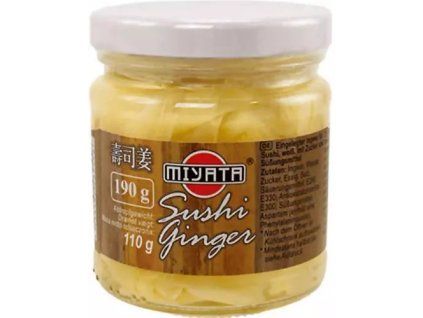 MIYATA eingelegter weißer Ingwer 190g (GUNG SUSHI)
