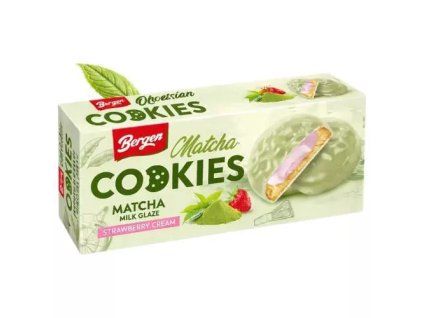 Bergen Cookies Matcha-Erdbeere 128 g