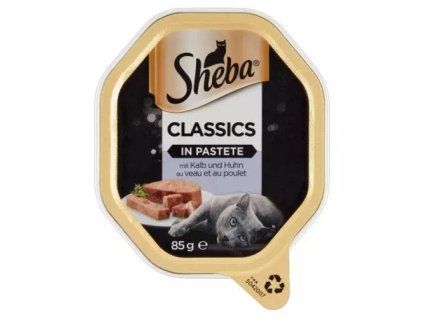 Sheba-Schale mit Kalb- und Hühnerfleisch, 85 g