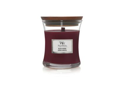 WoodWick Vase aus Schwarzkirsche, mittelgroß