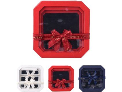 Geschenkbox-Set, 3-teilig, verschiedene Farben