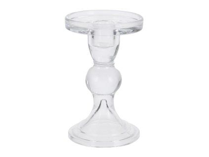 Glaskerzenständer 85x85x140 mm – klar