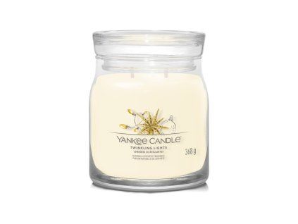 YANKEE CANDLE FUNKELNDE LICHTER SIGNATURE MEDIUM