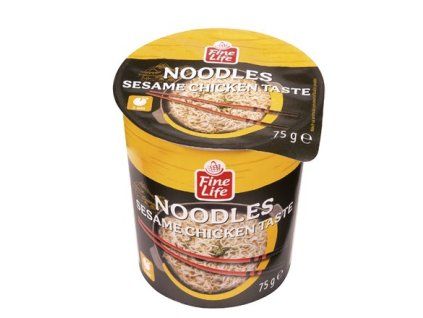 Fine Life Nudeln mit Sesam-Hühnchen-Geschmack, 75 g
