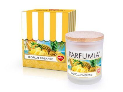 TROPICAL PINEAPPLE | sójová vonná svíčka | PARFUMIA® | 250 ml