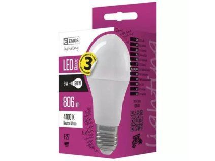 Emos rp=2.00 - LED-Lampe cls 1 Stück 7W E27 A60 Neutralweiß 1 Stück
