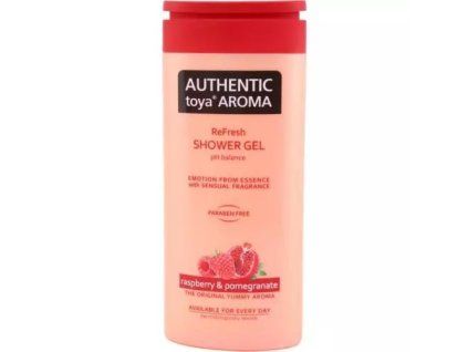 Authentisches Toya Aroma Duschgel Himbeer-Granatapfel 400 ml
