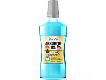 Zidac Absolute Ice Mundspülung 500ml für Kinder