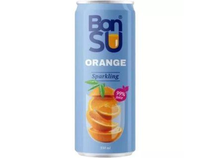 BonSU Sprudelgetränk mit Orangengeschmack 330 ml (NUOC CAM)