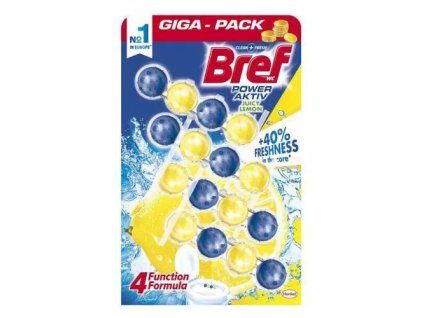 Bref Power Aktiv WC-Vorhang 4x50g Zitrone