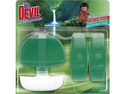 Dr. Devil WC-Vorhang, natürlich frisch, 3 x 55 ml