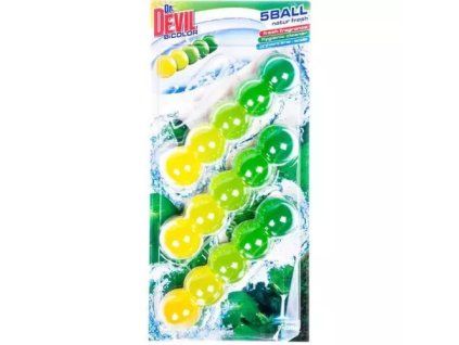 Dr. Devil BiColor 5Ball WC-Vorhang 3x35g Natur Fresh