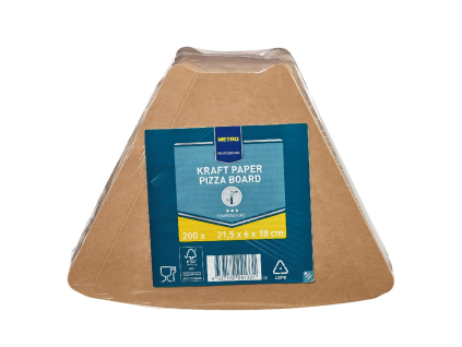 METRO PROFESSIONAL Pizzablech Kraftpapier 200 Stück