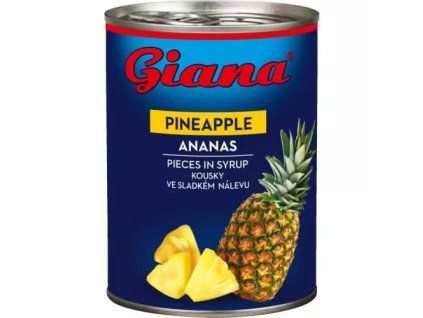 Giana Kompott mit Ananasstücken 580 ml
