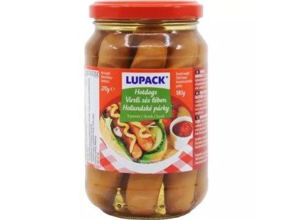 Lupack Wurstwaren Feinkostglas 270 g/180 g