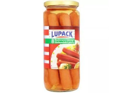 Lupack Wurstwaren Feinkostglas 520 g/320 g
