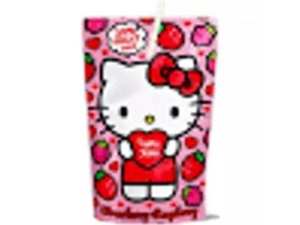 Hello Kitty Kindergetränk Erdbeer-Himbeere 0,2L