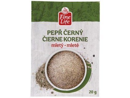 Fine Life gemahlener schwarzer Pfeffer 5 x 20 g