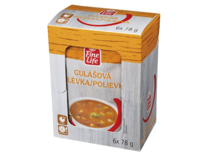 Fine Life Gulaschsuppe 6 x 78 g