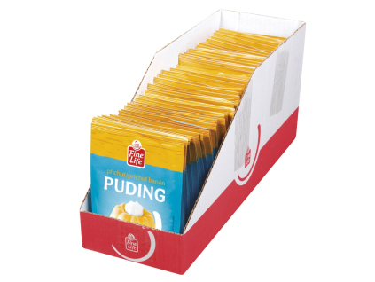 Fine Life Pudding mit Bananengeschmack 35 x 37 g