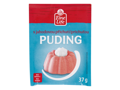 Fine Life Erdbeerpudding 35 x 37 g
