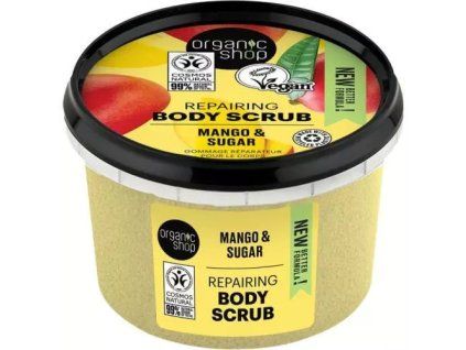 Bio-Körperpeeling 250 ml Regenerierende Mango und Zucker