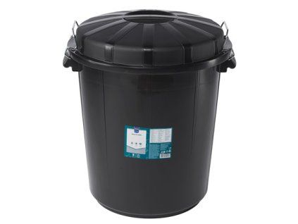 METRO PROFESSIONAL Abfalleimer mit Deckel 70 l 1 Stück.