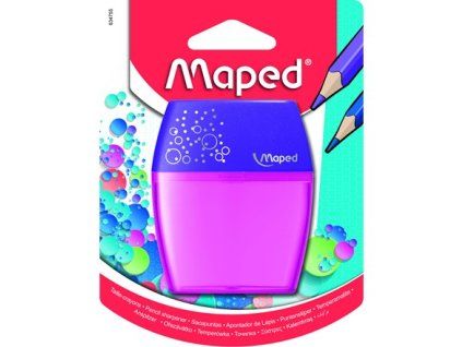 Maped Shaker Doppelspitzer, transparente Farbmischung, 1 Stück.