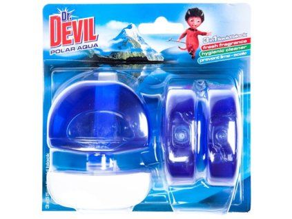 Dr. Devil WC Block Polar Aqua 3 x 55 g