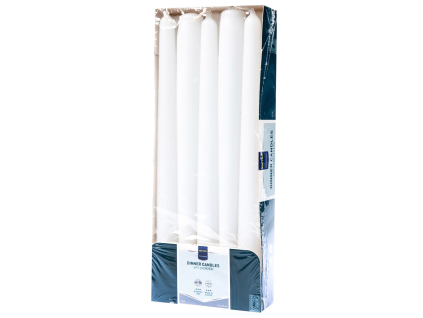 METRO PROFESSIONAL Kerze 2 x 24 cm weiß 10 Stück