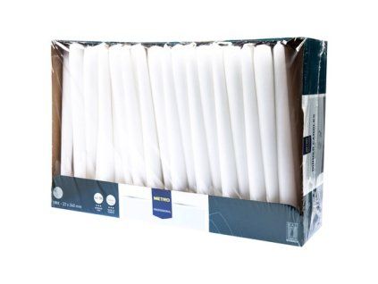 METRO PROFESSIONAL Kerze 2 x 24 cm weiß 100 Stück