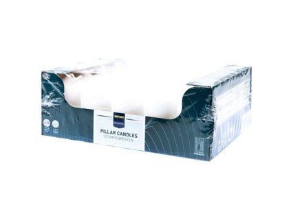 METRO PROFESSIONAL Kerze 4 x 7 cm weiß 20 Stück