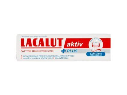 LACALUT Aktiv Plus Zahnpasta 75 ml