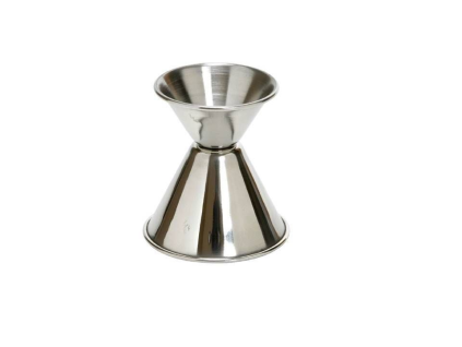 METRO PROFESSIONAL Messbecher 2/4 cl Edelstahl silber 1 Stück.
