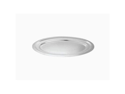aro Tablett 34 cm, oval, glänzend, Edelstahl, 1 Stück