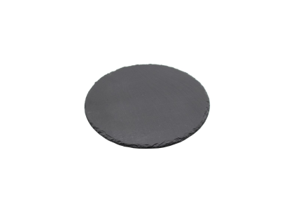 aro Rundes Tablett 25 cm Schiefer 2 Stück
