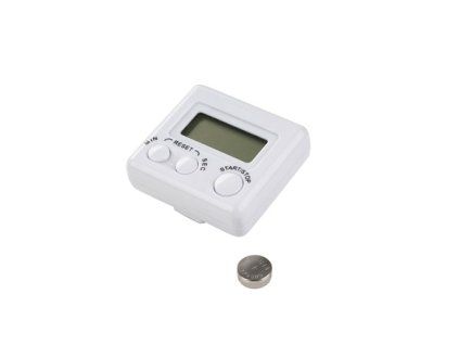 METRO PROFESSIONAL Digitaler Timer 5 x 4,5 cm weiß 1 Stück.