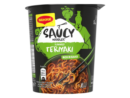 Maggi Instantnudeln Teriyaki mit Soße, 75 g