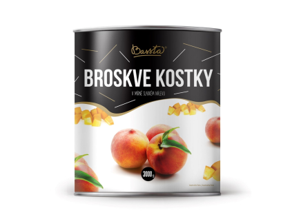 Bassta Pfirsichwürfel 3000 g