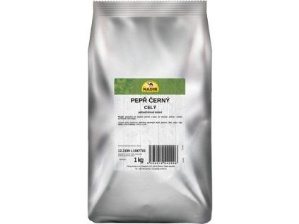 NADIR Schwarzer Pfeffer, ganz, 1 kg