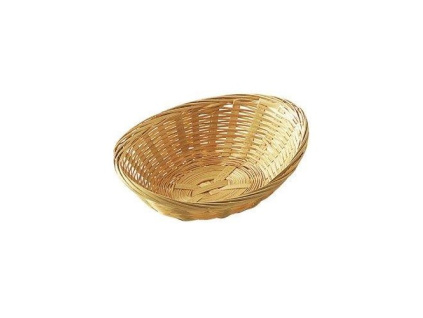 aro Korb oval 27 cm Bambus 6 Stück