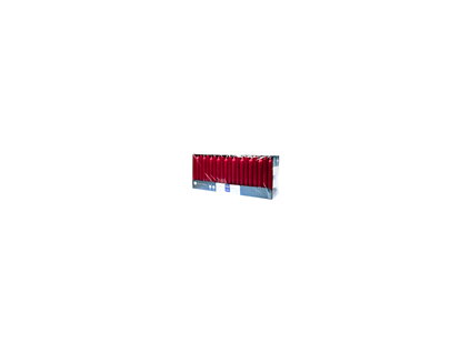 METRO PROFESSIONAL Kerze 2 x 18 cm bordeauxrot 100 Stück