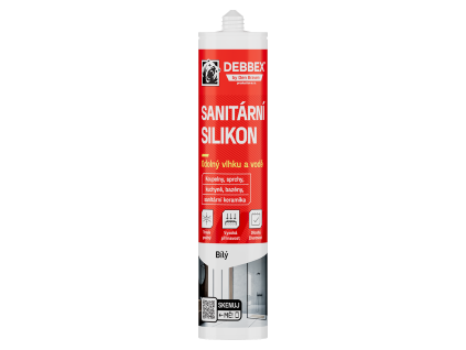 Debbex Hygienesilikon 280ml weiß