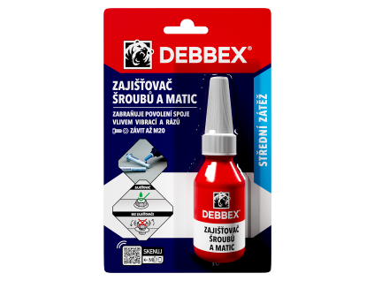 Debbex Schrauben- und Mutternsicherung 10 ml