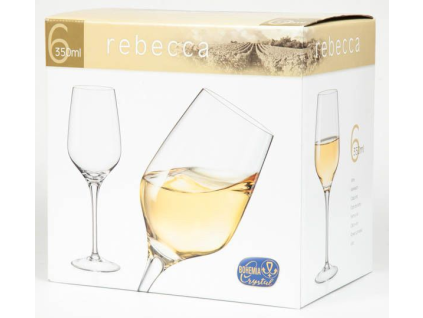 Crystalex Weingläser REBECCA 350 ml 6 Stück