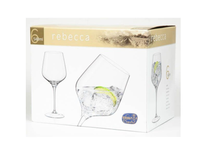 Crystalex Weingläser REBECCA 540 ml 6 Stück